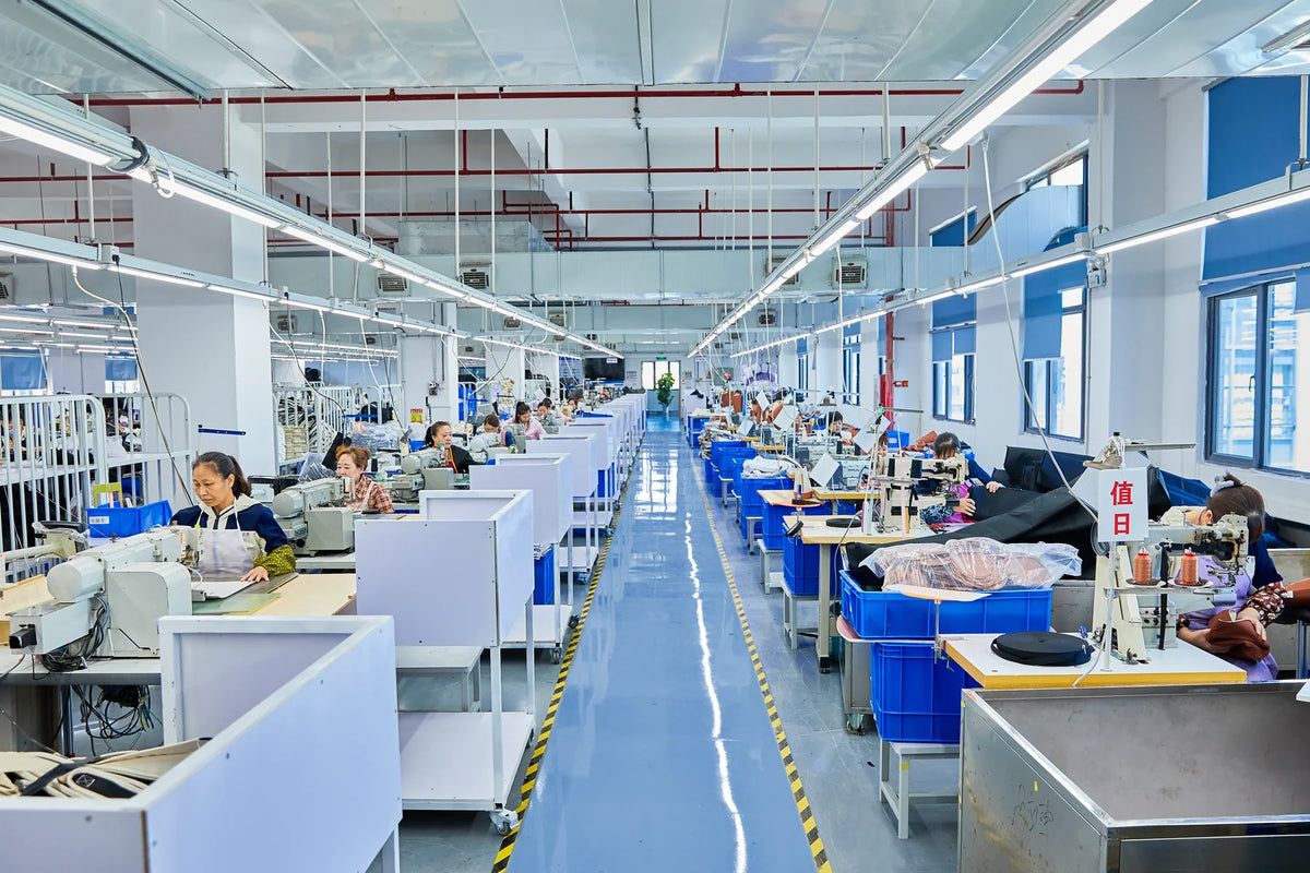 Inside the workshop
