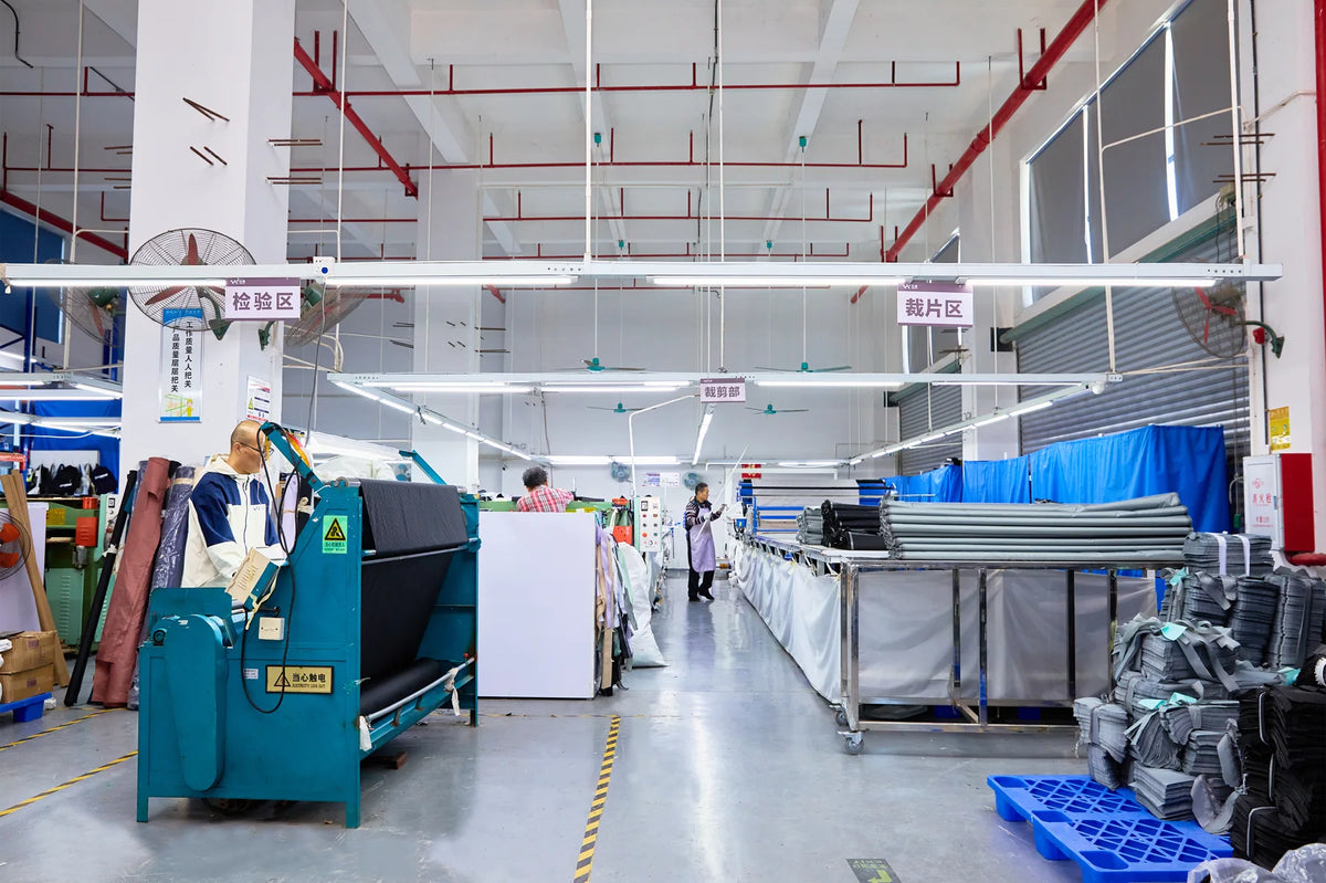 Cutting department overview