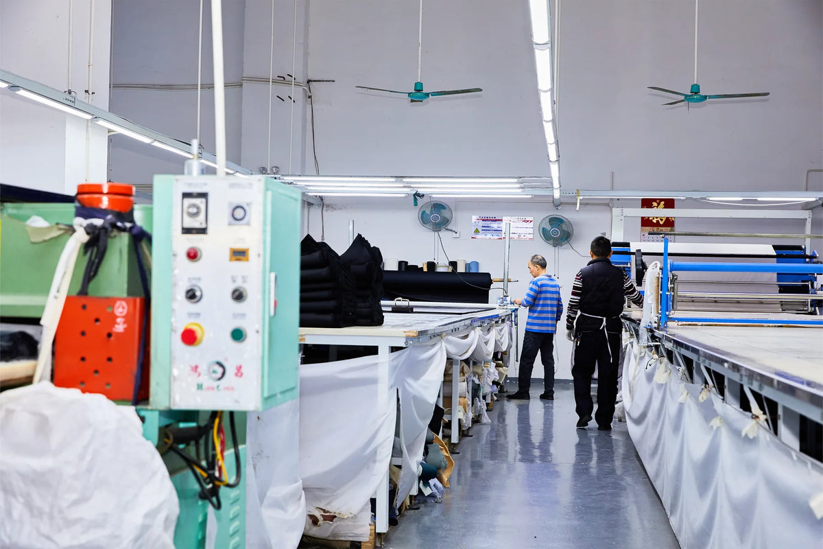 Material preparation area